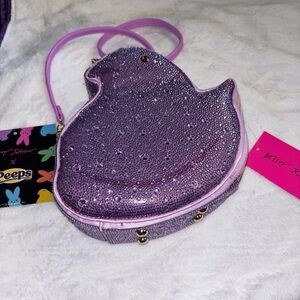 Betsey Johnson Purple Crossbody Bag